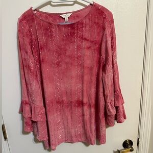 Carol Bay pink blouse